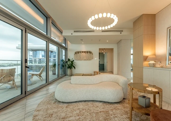 Penthouse bedroom Dubai