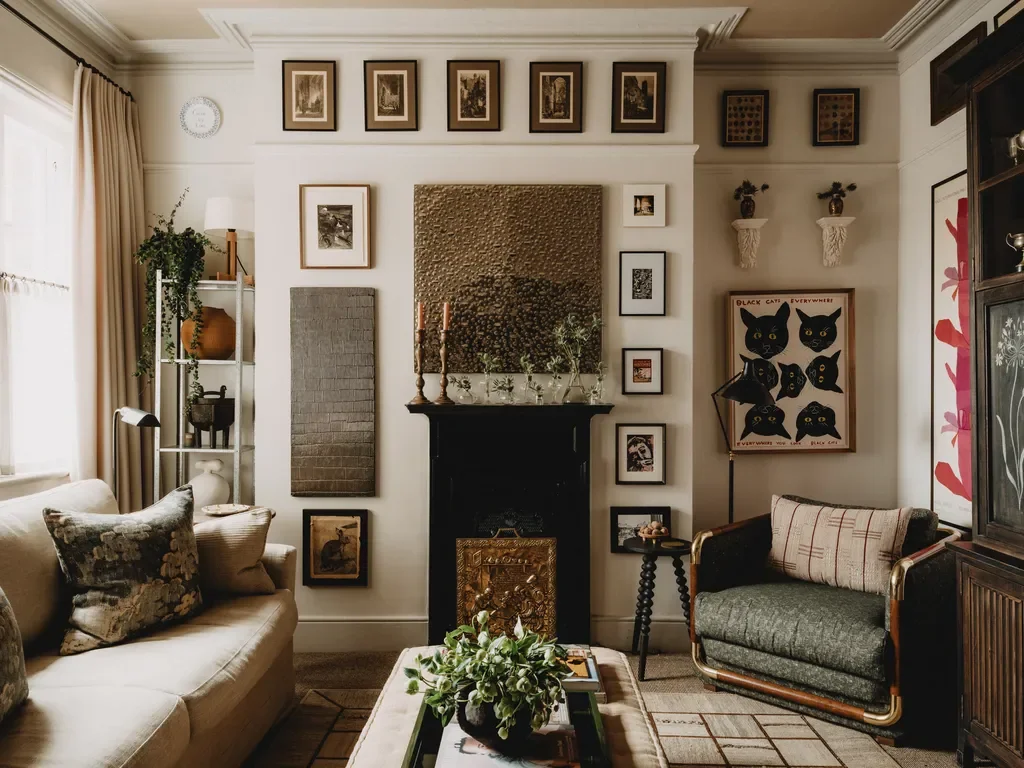 Living room reflecting your personality and vibe