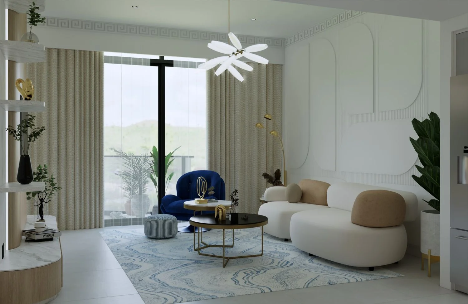 Bedroom detail