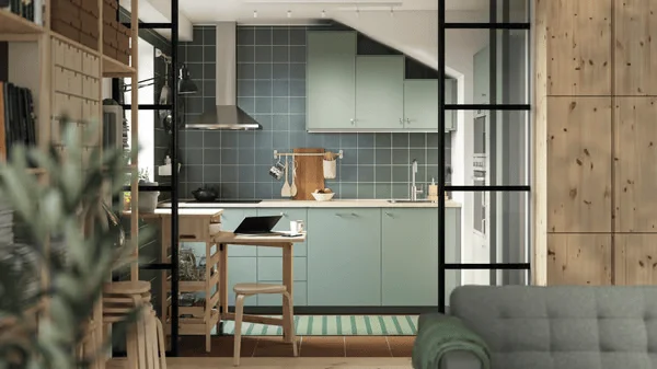 Loft-Life Sloped modern Kitchen design