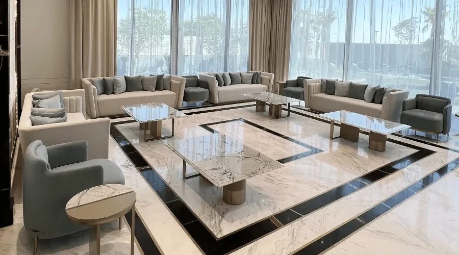 modern and spacious majlis