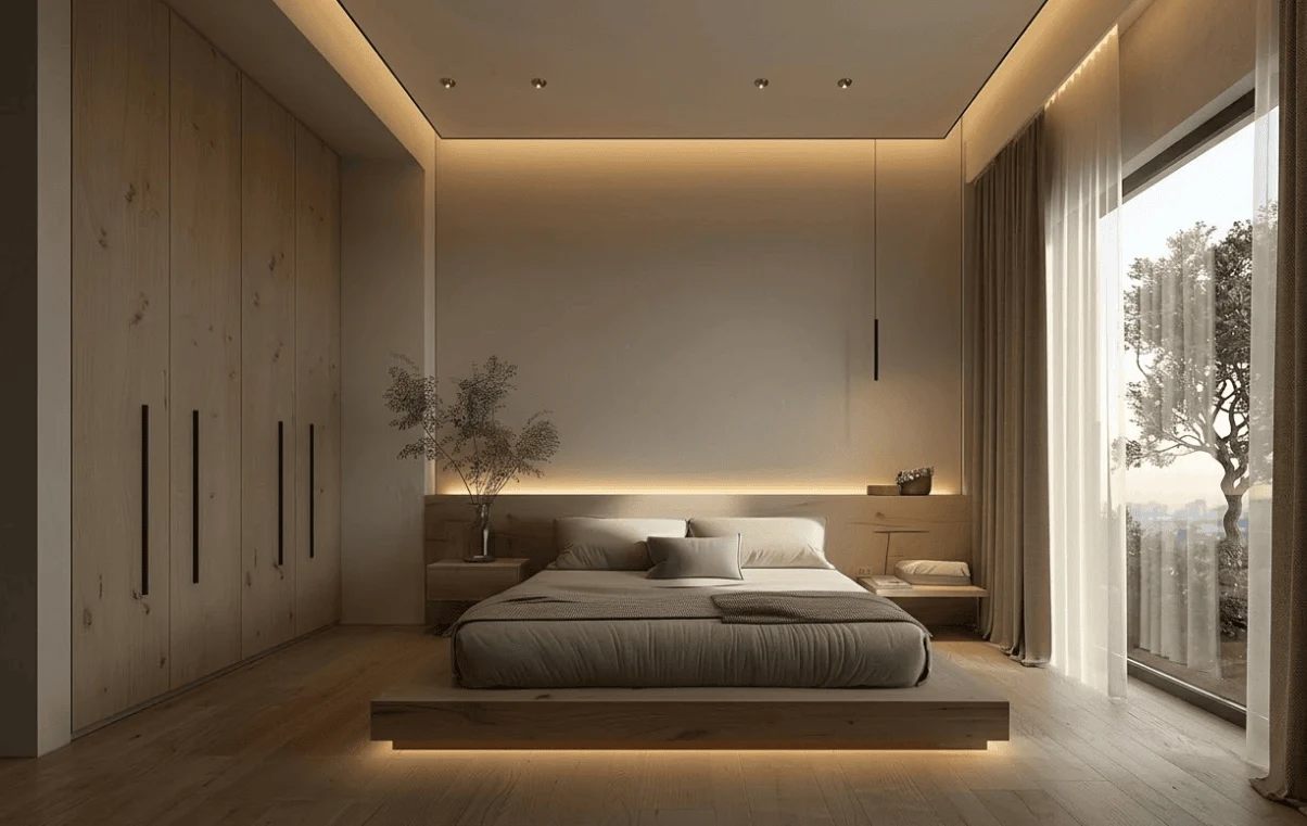 Minimalist Cove Lighting Minimalist Bedroom Design Ideas
