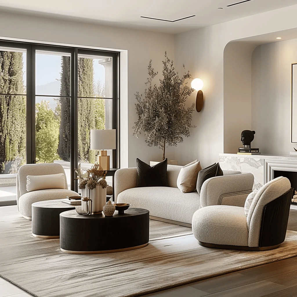 mismatched sofas various shaped sofas in textured fabric