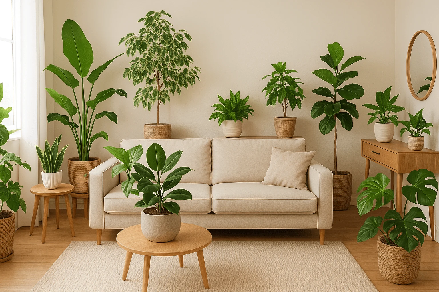 Modern best home upgrades living room with beige tones