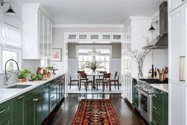 Modern Classic Galley Kitchen design