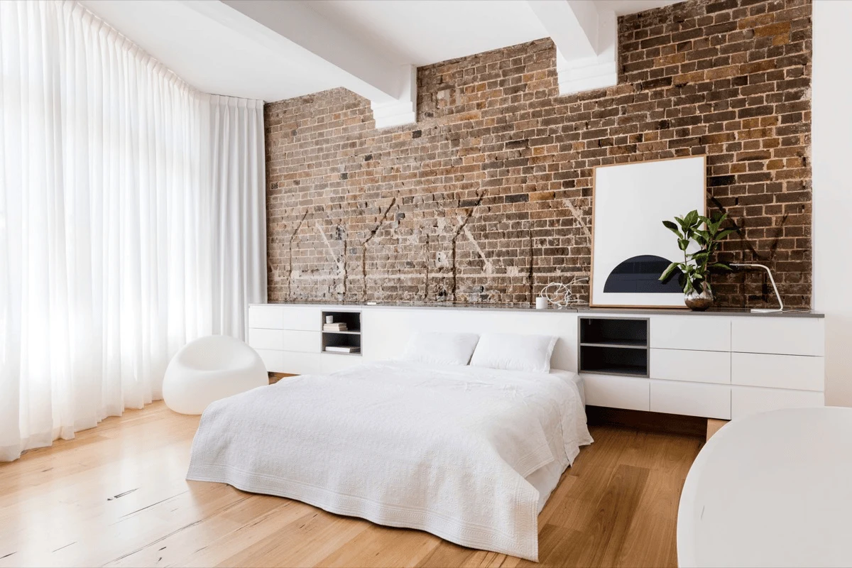 Modern Rustic Minimalist Bedroom Design Idea