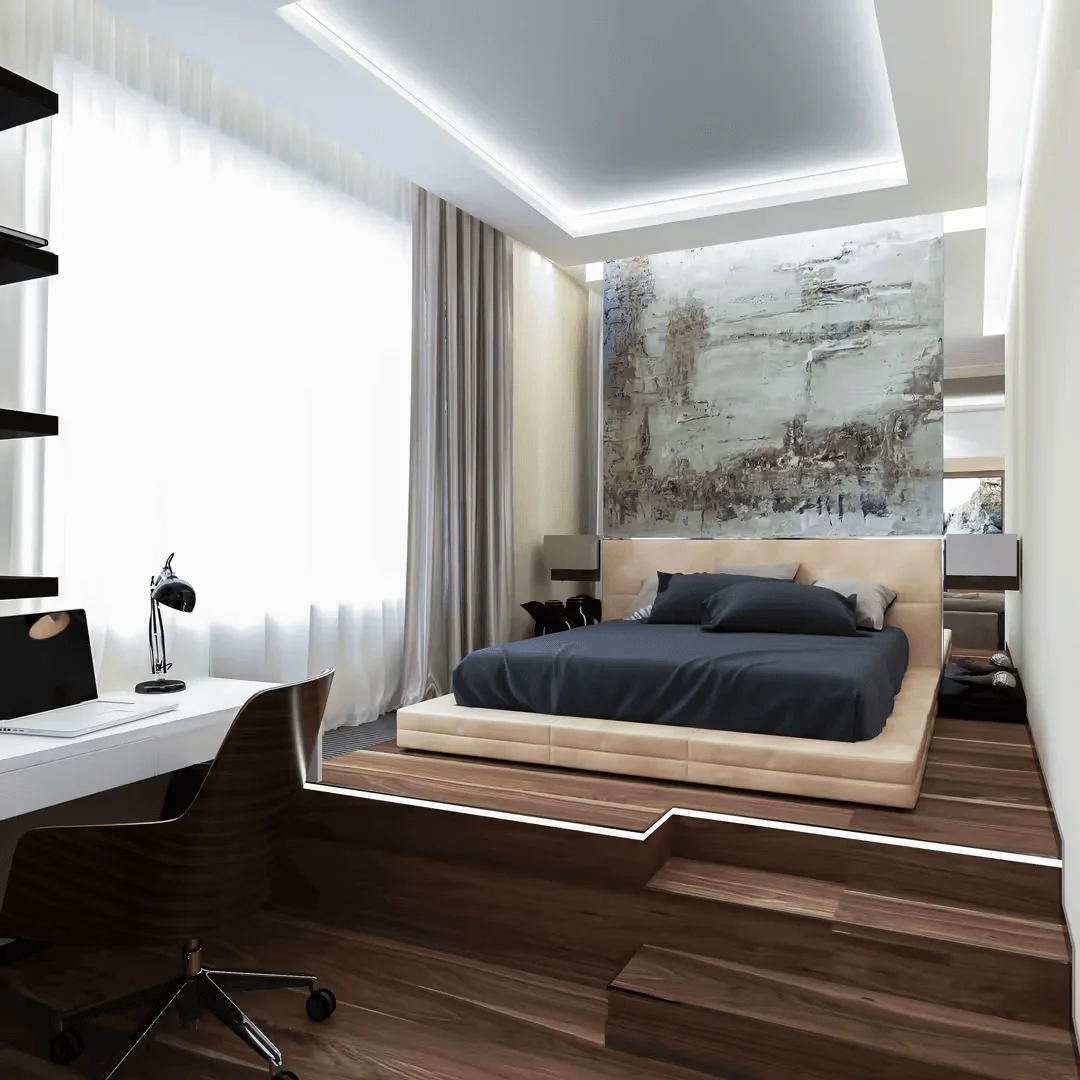 platform-bedroom-zone-without-partitions
