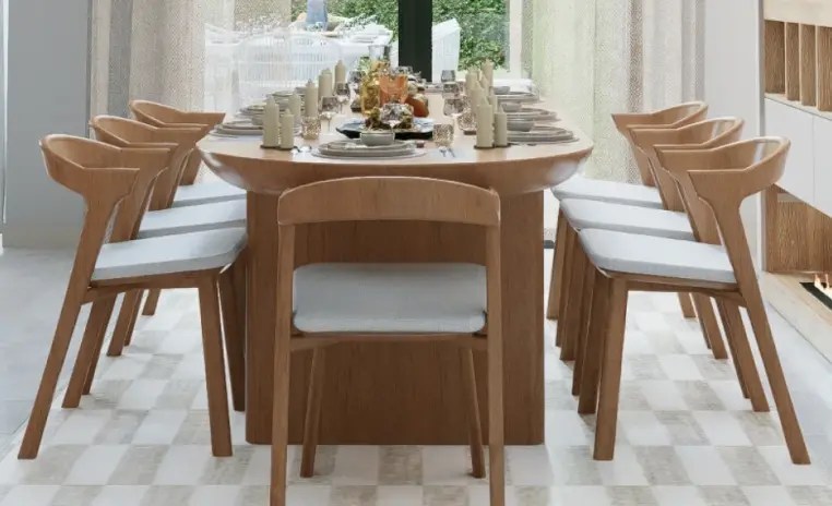 private villa amalfi dining area
