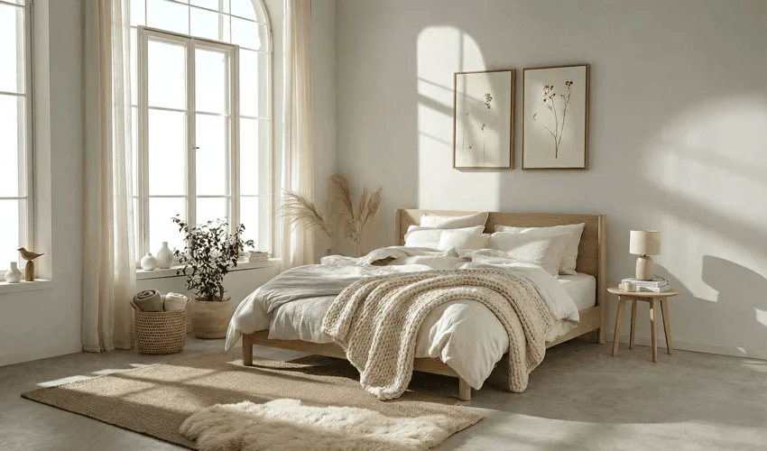 Scandinavian Bedroom Design Ideas