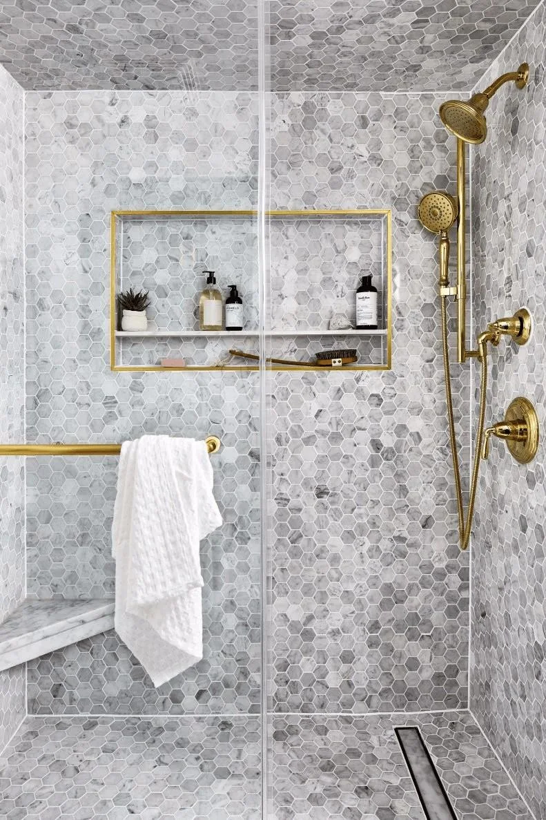 Signature Tile For Small Bathroom design ideas