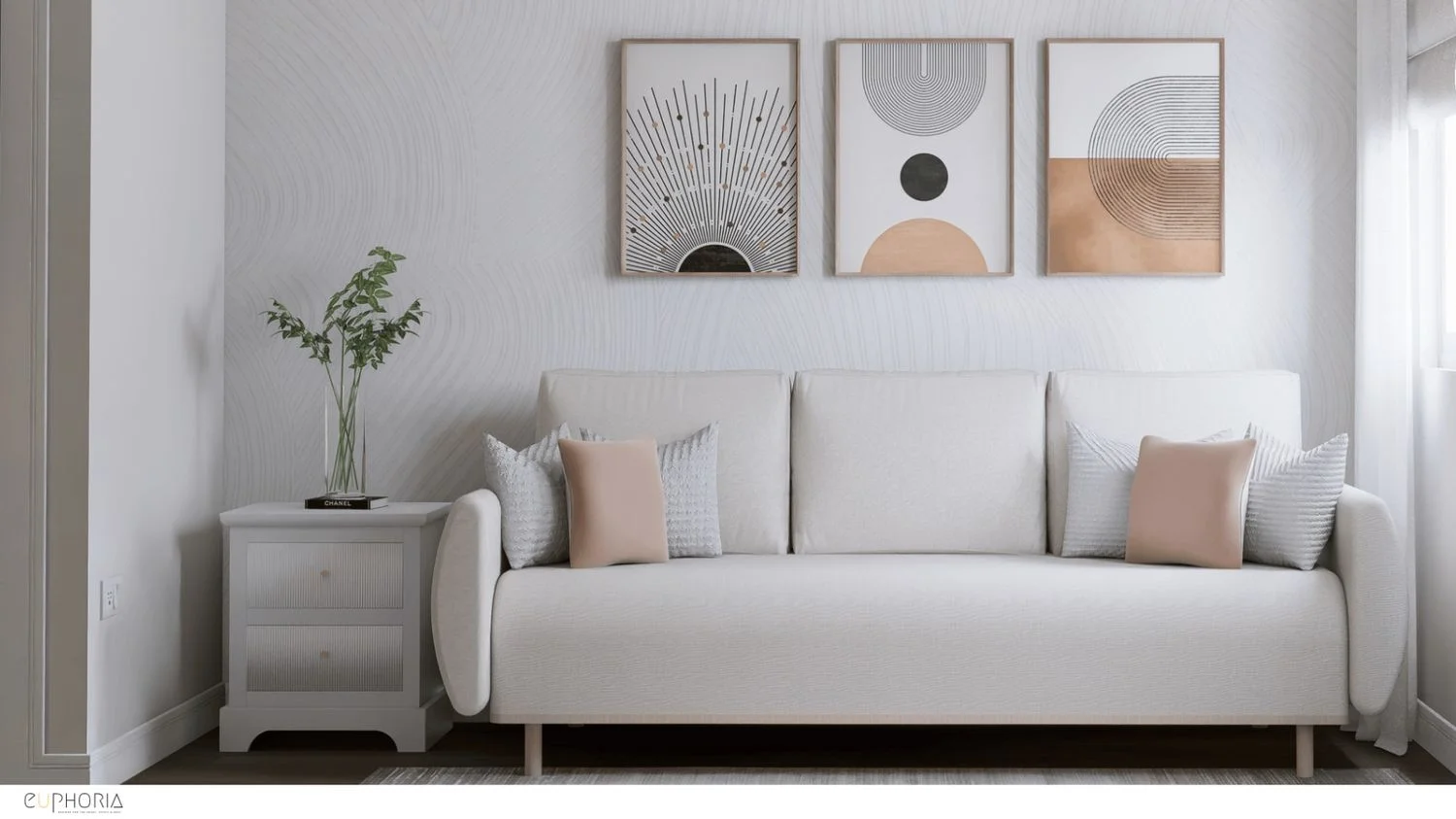 Designed bedroom Dubai