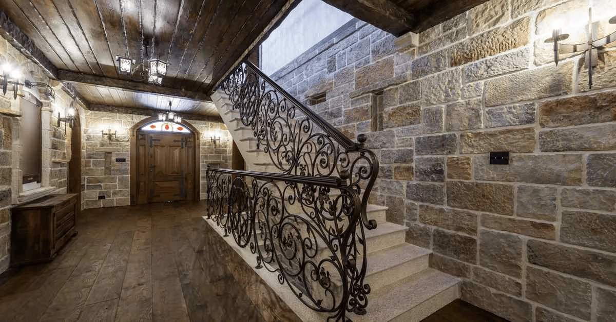 stone inspired flooring tiles adding depth without looking busy
