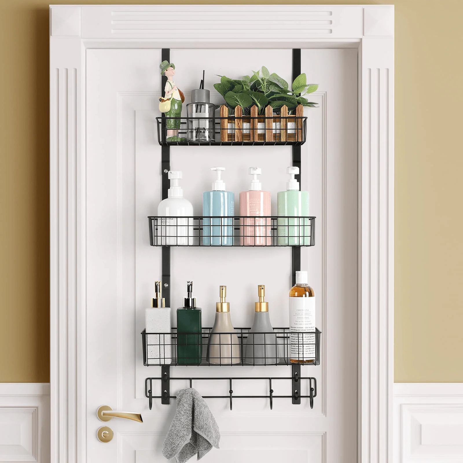 storage behind the door for kitchen