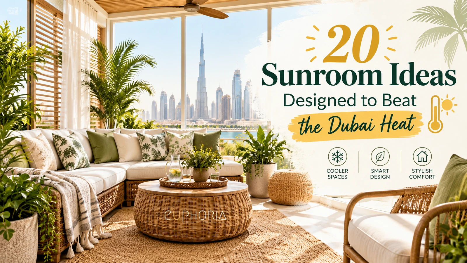 20 Sunroom Ideas Designed to Beat the Dubai Heat