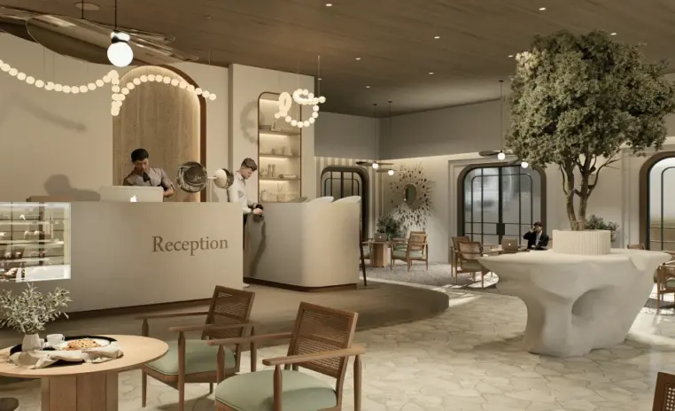 the fifth element cafe reception