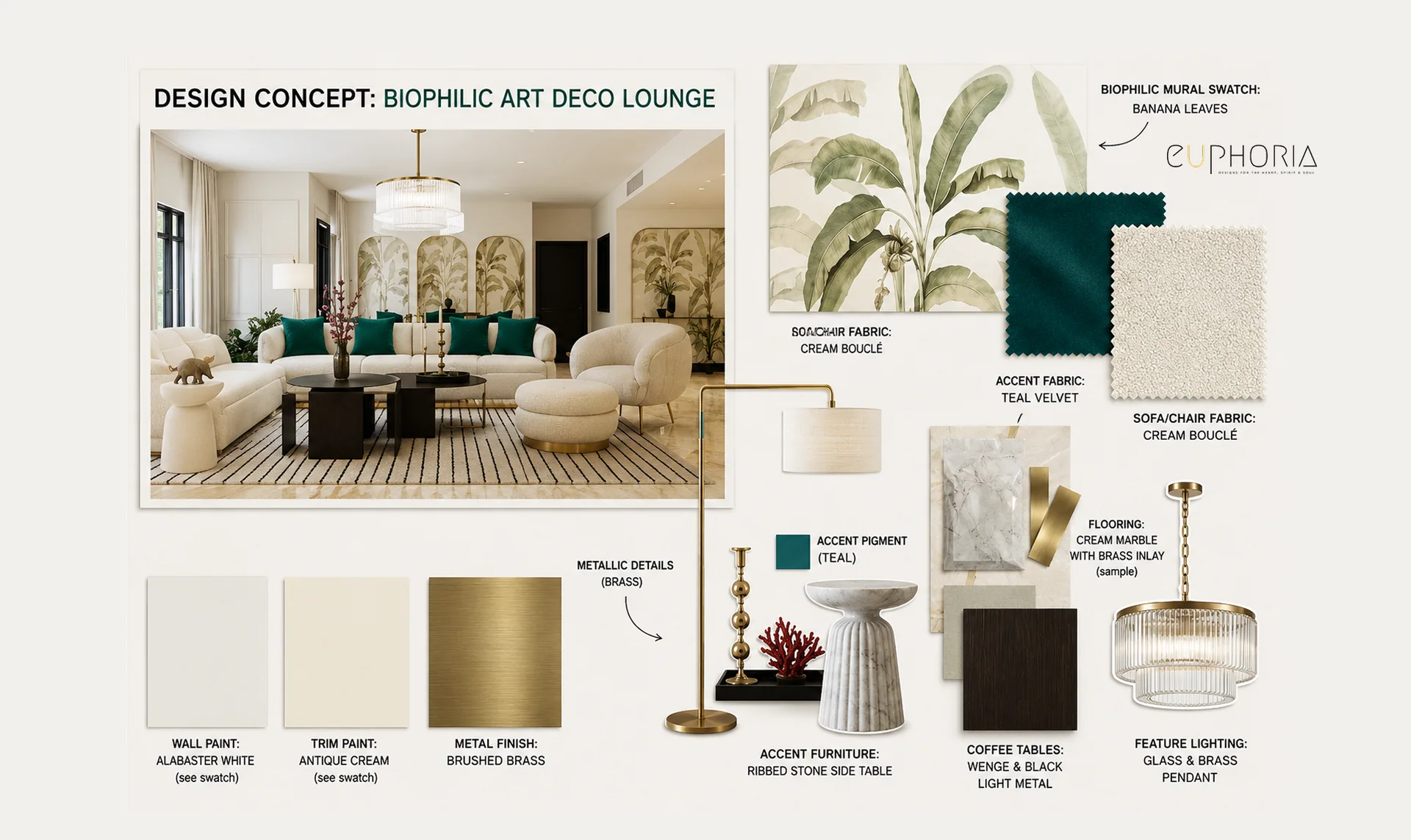 the meridian house moodboad interior design