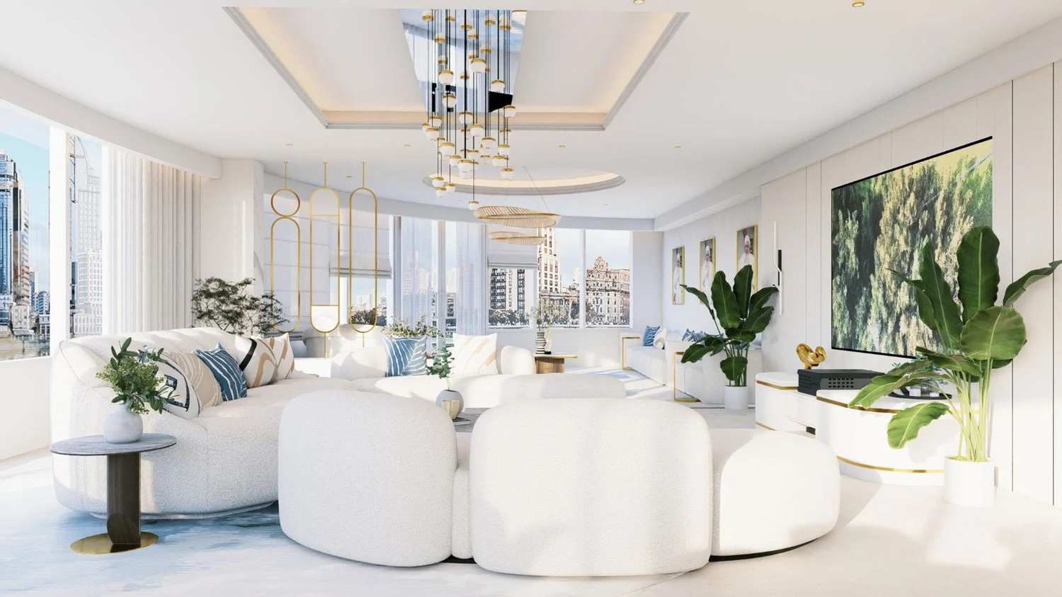 the opaline penthouse duplex interior design service