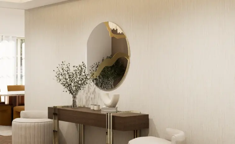 the primary living foyer