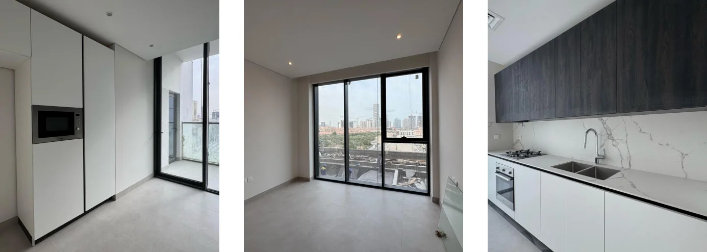 Behind the scenes — About The Soft Canvas, a 1140 sqft 3BHK Warm Soft Minimalist apartment design at RA1N Residence, Jumeirah Village Circle