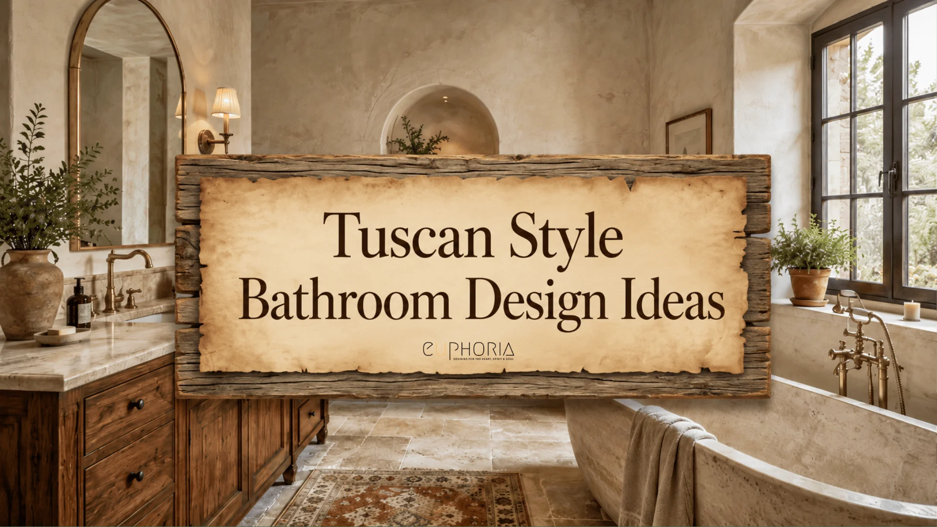 25 Tuscan Style Bathroom Design Ideas I’d Use To Make A Bathroom Feel Like An Italian Retreat