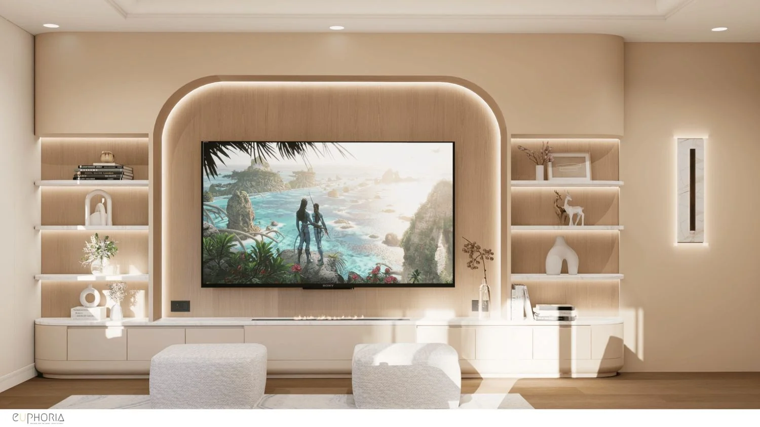 Designed bedroom Dubai
