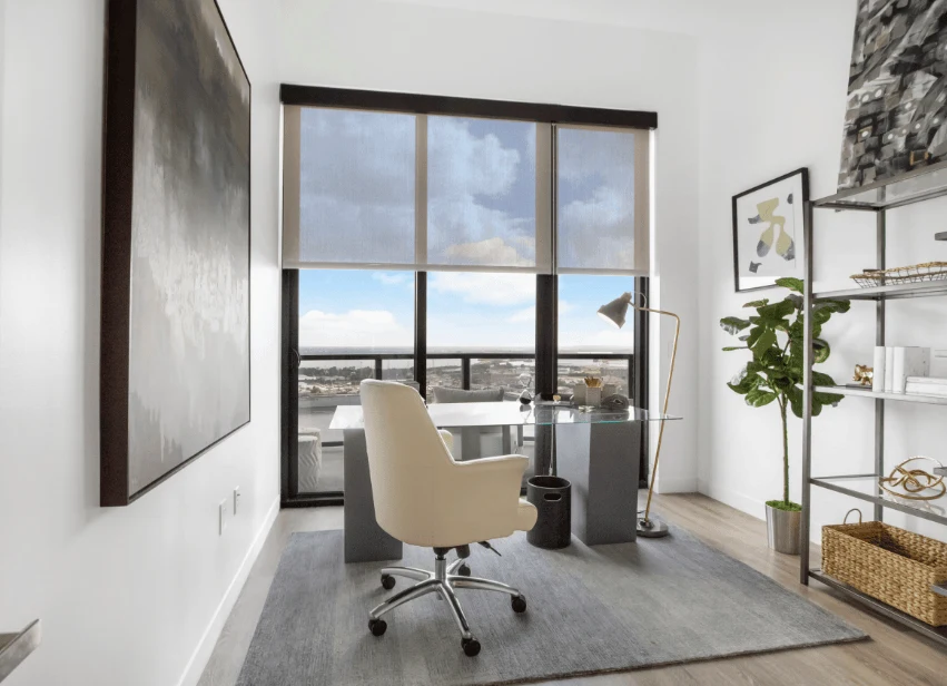 Use Window Facing Layouts for Better Focus small office interior ideas