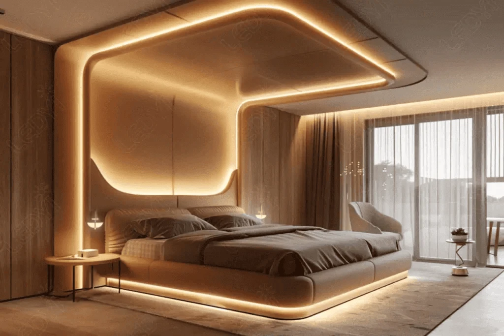 Smooth textured lighting Trendy wall lights brighten your home