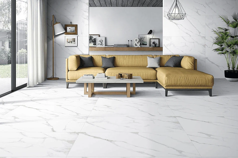 warm neutral flooring tiles that are flexible and timeless