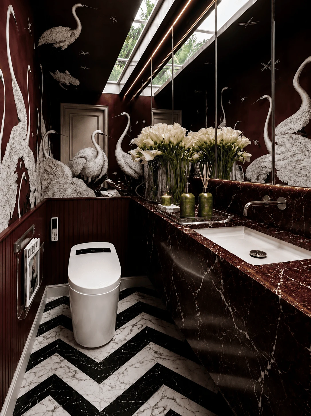 test the boldest idea in a small room whimsical home decor ideas