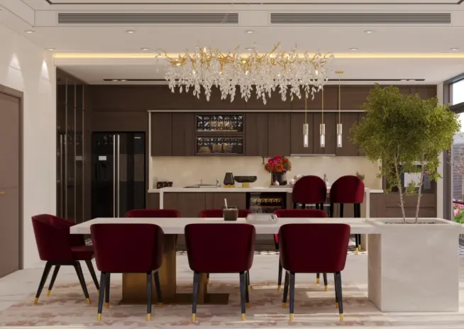 wine not dining area