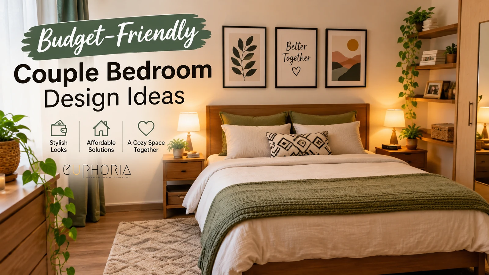 Budget-Friendly Couple Bedroom Design Ideas